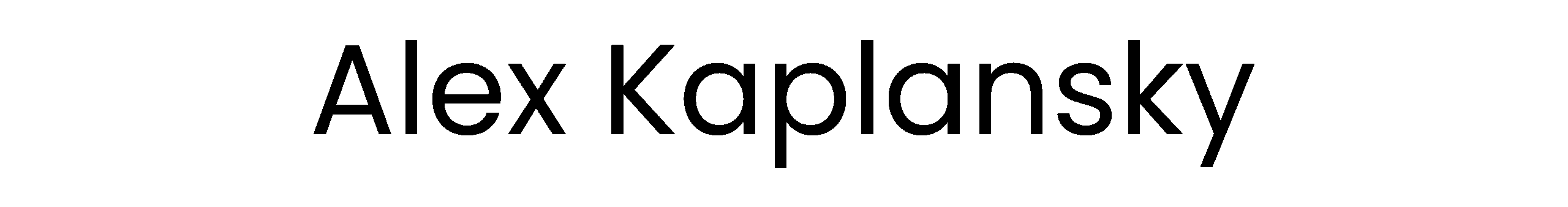 Alex Kaplansky (cp247) logo