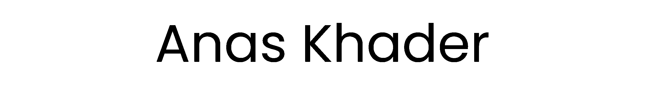 Anas Khader logo