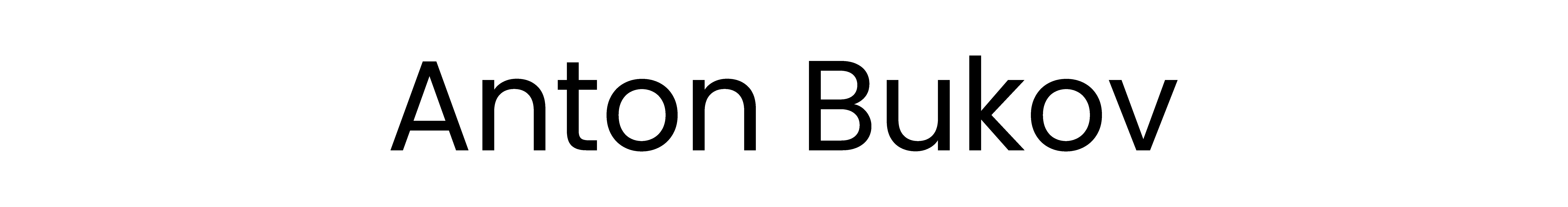 Anton Bukov logo