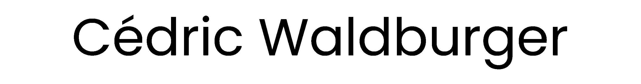 Cédric Waldburger logo