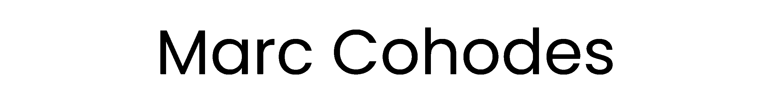 Marc Cohodes logo