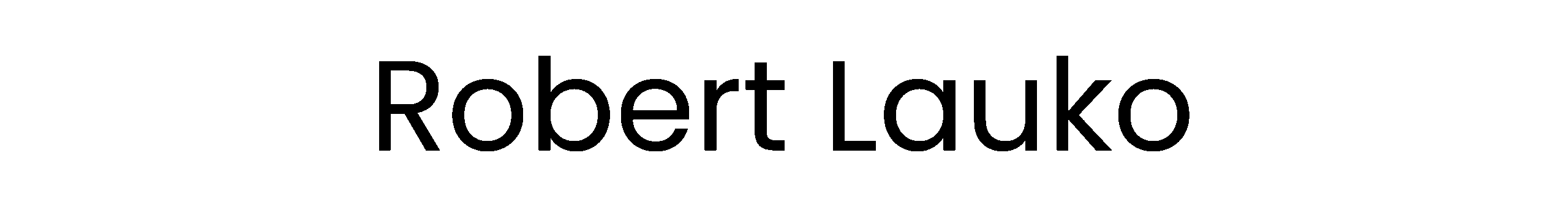 Robert Lauko logo